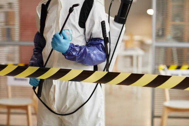 Professional Hoarding Cleanup technician working in Hasbrouck Heights, NJ